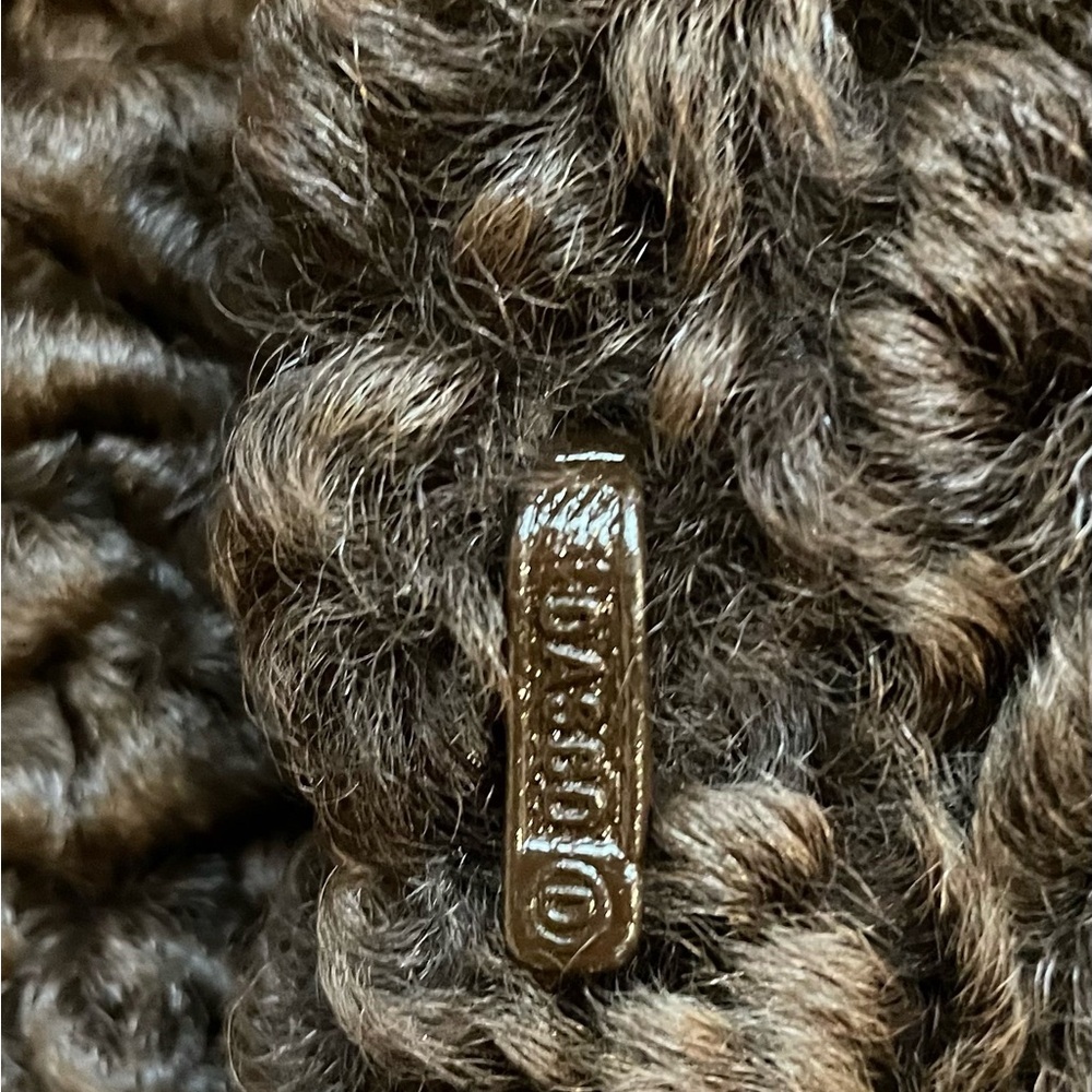 Elegant Karakul Brown Authentic Fur Coat. Made in Greece 🇬🇷 - Picture 6 of 9